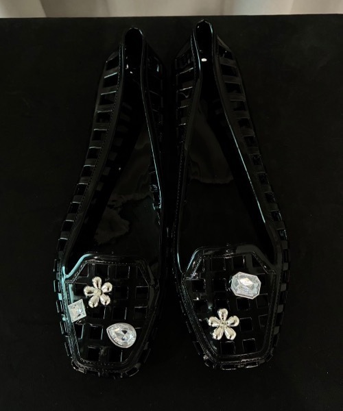 Birthday room（バースデイルーム）の「ジェリーシューズ/Jelly shoes（サンダル・レディース・ブラック/シルバー/クリア・SMALL/LARGE/MEDIUM）」の13枚目の写真