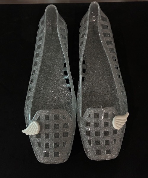 Birthday room（バースデイルーム）の「ジェリーシューズ/Jelly shoes（サンダル・レディース・ブラック/シルバー/クリア・SMALL/LARGE/MEDIUM）」の16枚目の写真