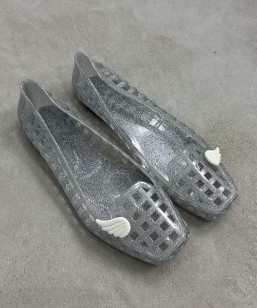 Birthday room（バースデイルーム）の「ジェリーシューズ/Jelly shoes（サンダル・レディース・ブラック/シルバー/クリア・SMALL/LARGE/MEDIUM）」の17枚目の写真