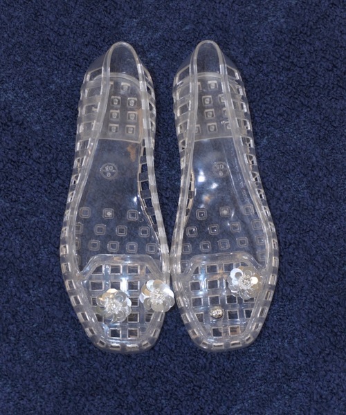 Birthday room(バースデイルーム)の「ジェリーシューズ/Jelly shoes(サンダル・レディース・ブラック/シルバー/クリア・SMALL/LARGE/MEDIUM)」の17枚目の写真