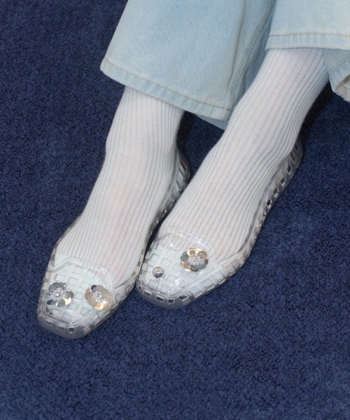 Birthday room(バースデイルーム)の「ジェリーシューズ/Jelly shoes(サンダル・レディース・ブラック/シルバー/クリア・SMALL/LARGE/MEDIUM)」の13枚目の写真