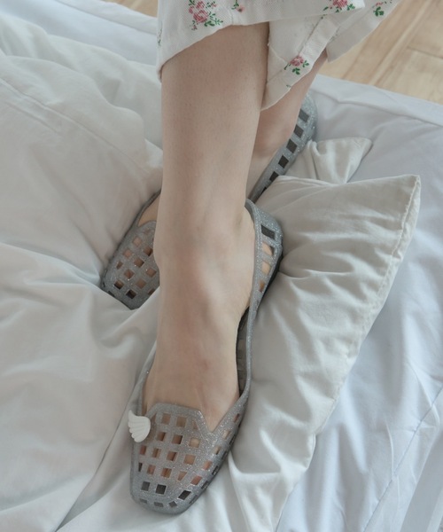 Birthday room(バースデイルーム)の「ジェリーシューズ/Jelly shoes(サンダル・レディース・ブラック/シルバー/クリア・SMALL/LARGE/MEDIUM)」の22枚目の写真
