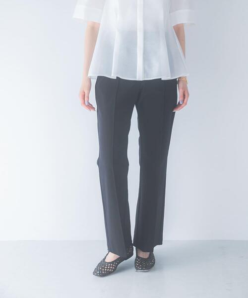 URBAN RESEARCH ROSSO WOMEN(アーバンリサーチ ロッソ)の「トリコットリブストレッチフレアパンツ(その他パンツ・レディース・ブラック・38/36)」の13枚目の写真