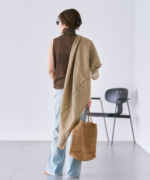 plage(プラージュ)の「Healthy denim / ヘルシーデニム 別注 FLARE CRUSHED デニムパンツ(デニムパンツ・レディース・ブルー・24/23/22/25)」の14枚目の写真