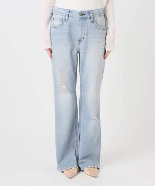 plage(プラージュ)の「Healthy denim / ヘルシーデニム 別注 FLARE CRUSHED デニムパンツ(デニムパンツ・レディース・ブルー・24/23/22/25)」の20枚目の写真