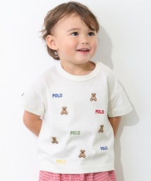 POLO BCS（ポロ ビーシーエス）の「【POLO BCS】くま刺しゅう半袖Tシャツ（Tシャツ/カットソー）」
