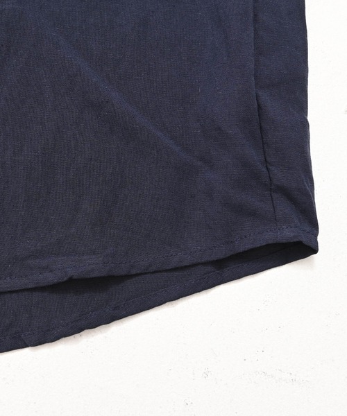 BENUSTA(ベヌスタ)の「『BENUSTA/ベヌスタ』半袖シャツ【GC】(シャツ/ブラウス・メンズ・ネイビー/グリーン・L/M)」の13枚目の写真