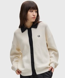 FRED PERRY（フレッドペリー）の「【先行予約受付中】Contrast Collar Cardigan/コントラストカラーカーディガン（カーディガン/ボレロ）」