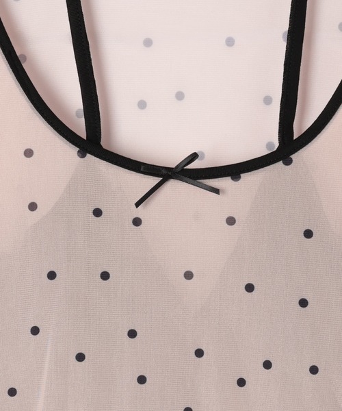 M DOLLY（エムドリー）の「Sheer dot remi tops / シアードットレミトップス（その他トップス・レディース・グレー/ベージュ/ブラック・FREE）」の22枚目の写真