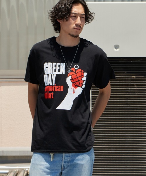 ROOPTOKYO(ループトウキョウ)の「GREEN DAY/グリーン・デイ UNISEX T-SHIRT: AMERICAN IDIOT ユニセックス Tシャツ アメリカン・イディオット バンドTシャツ プリントTシャツ ロック メンズ レディース 秋 秋服 2026年秋冬(Tシャツ/カットソー・メンズ・ブラック・S/M/L/XL)」の5枚目の写真