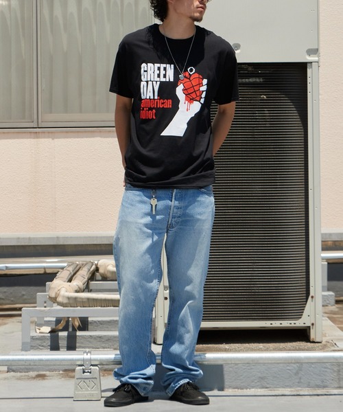 ROOPTOKYO(ループトウキョウ)の「GREEN DAY/グリーン・デイ UNISEX T-SHIRT: AMERICAN IDIOT ユニセックス Tシャツ アメリカン・イディオット バンドTシャツ プリントTシャツ ロック メンズ レディース 秋 秋服 2026年秋冬(Tシャツ/カットソー・メンズ・ブラック・S/M/L/XL)」の8枚目の写真