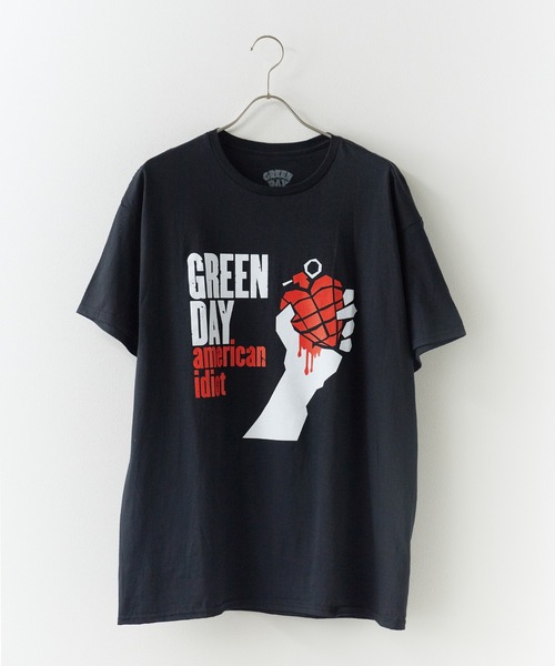 ROOPTOKYO(ループトウキョウ)の「GREEN DAY/グリーン・デイ UNISEX T-SHIRT: AMERICAN IDIOT ユニセックス Tシャツ アメリカン・イディオット バンドTシャツ プリントTシャツ ロック メンズ レディース 秋 秋服 2026年秋冬(Tシャツ/カットソー・メンズ・ブラック・S/M/L/XL)」の2枚目の写真