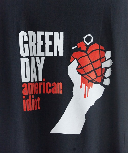 ROOPTOKYO(ループトウキョウ)の「GREEN DAY/グリーン・デイ UNISEX T-SHIRT: AMERICAN IDIOT ユニセックス Tシャツ アメリカン・イディオット バンドTシャツ プリントTシャツ ロック メンズ レディース 秋 秋服 2026年秋冬(Tシャツ/カットソー・メンズ・ブラック・S/M/L/XL)」の12枚目の写真