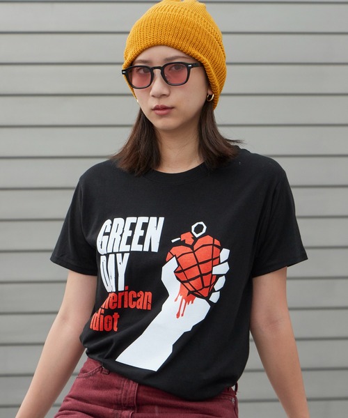 ROOPTOKYO(ループトウキョウ)の「GREEN DAY/グリーン・デイ UNISEX T-SHIRT: AMERICAN IDIOT ユニセックス Tシャツ アメリカン・イディオット バンドTシャツ プリントTシャツ ロック メンズ レディース 秋 秋服 2026年秋冬(Tシャツ/カットソー・メンズ・ブラック・S/M/L/XL)」の21枚目の写真