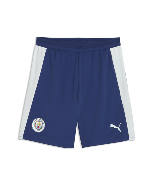 PUMA(プーマ)の「PUMA プーマ メンズ 2026-27 マンチェスターシティ FC トレーニング ショーツ W(その他パンツ・メンズ・ブルー系/ブラック×ピンク・MEDIUM/SMALL/LARGE/X-LARGE)」の9枚目の写真