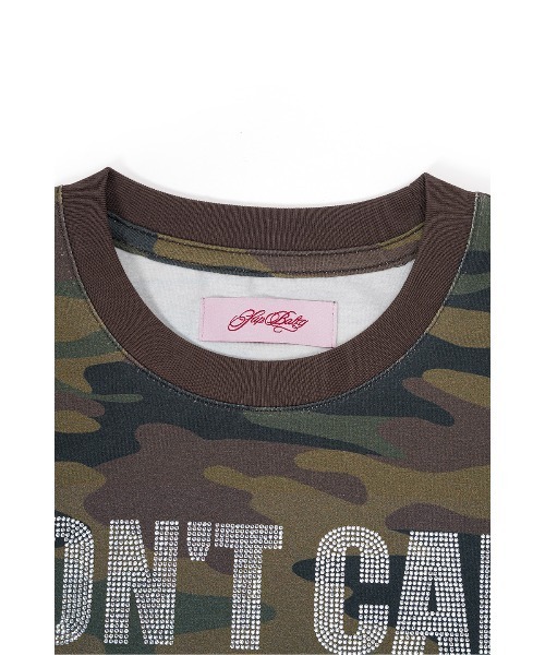 SupBaby by SUPPLIER(サプベイビーバイサプライヤー)の「Tシャツ|I'm Not Your Baby Cropped Tee|SupBaby by SUPPLIER(Tシャツ/カットソー・レディース・カーキ・MEDIUM/SMALL)」の9枚目の写真