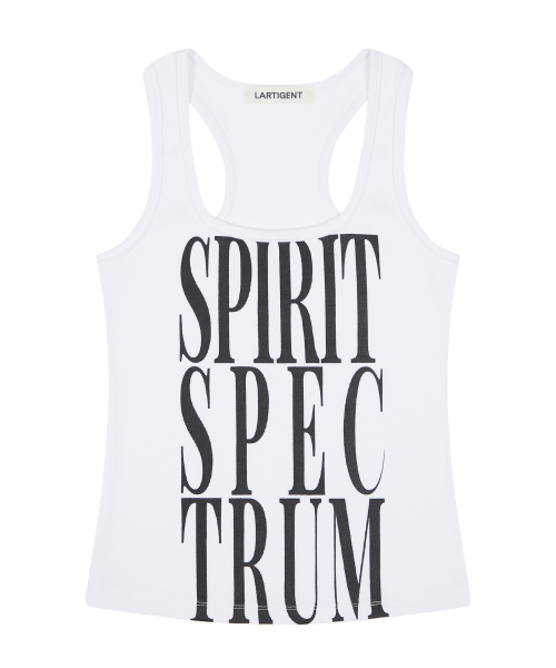 LARTIGENT(ラーティゼン)の「L25 SPECTRUM SLEEVELESS(WHITE)(Tシャツ/カットソー・レディース・その他・FREE)」の3枚目の写真