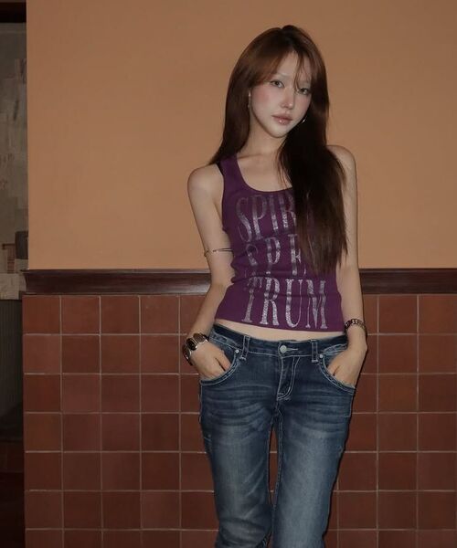 LARTIGENT(ラーティゼン)の「L25 SPECTRUM SLEEVELESS(WHITE)(Tシャツ/カットソー・レディース・その他・FREE)」の9枚目の写真