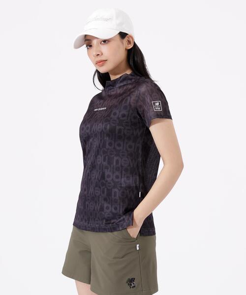 New Balance Golf（ニューバランスゴルフ）の「【new balance golf】【直営店舗限定】ショートスリーブ モックネック プルオーバー (WOMENS)（Tシャツ/カットソー・レディース・カーキオリーブ/ブラック・SMALL/LARGE/X-LARGE/MEDIUM）」の5枚目の写真