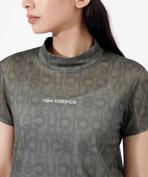 New Balance Golf（ニューバランスゴルフ）の「【new balance golf】【直営店舗限定】ショートスリーブ モックネック プルオーバー (WOMENS)（Tシャツ/カットソー・レディース・カーキオリーブ/ブラック・SMALL/LARGE/X-LARGE/MEDIUM）」の16枚目の写真