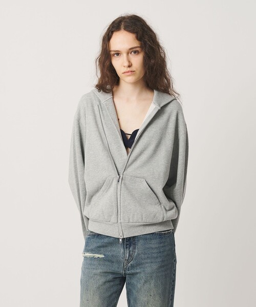 ATTISESSION（アティセッション）の「＜ATTISESSION＞ヴィンテージライク スウェット ジップフーディー（パーカー・レディース・グレー系・FREE）」の14枚目の写真