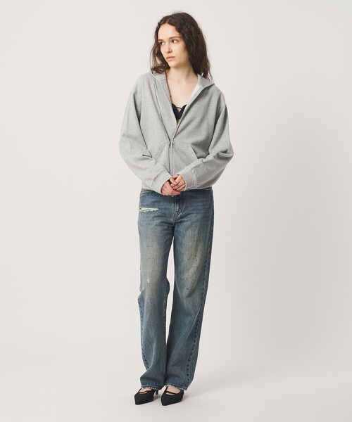 ATTISESSION（アティセッション）の「＜ATTISESSION＞ヴィンテージライク スウェット ジップフーディー（パーカー・レディース・グレー系・FREE）」の15枚目の写真