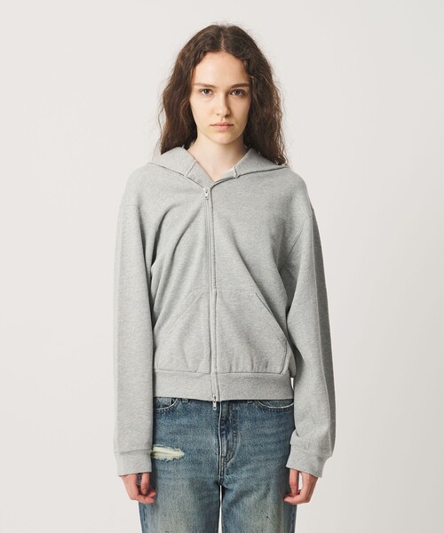 ATTISESSION（アティセッション）の「＜ATTISESSION＞ヴィンテージライク スウェット ジップフーディー（パーカー・レディース・グレー系・FREE）」の16枚目の写真