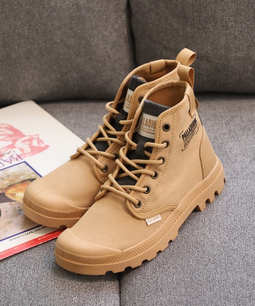 PALLADIUM(パラディウム)の「PAMPA MICHIGAN ハイカットスニーカー(ブーツ・メンズ・ブラウン/ベージュ/ブラック・27.5cm/27cm/22.5cm/23.5cm/23cm/24.5cm/24cm/25cm/26.5cm/26cm/29cm)」の9枚目の写真