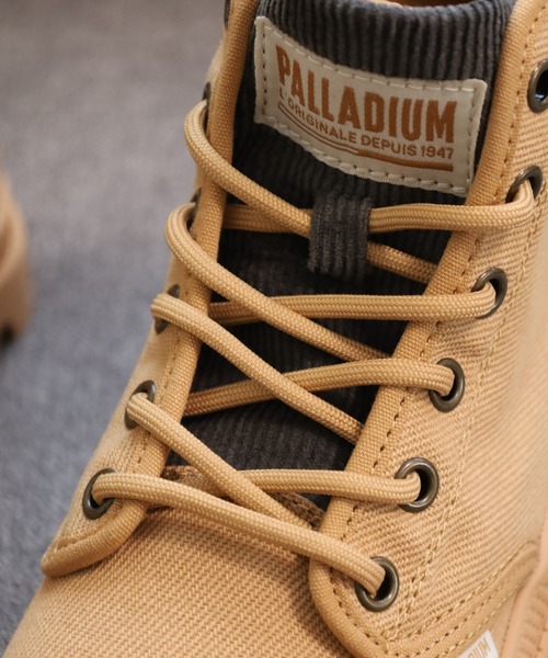 PALLADIUM(パラディウム)の「PAMPA MICHIGAN ハイカットスニーカー(ブーツ・メンズ・ブラウン/ベージュ/ブラック・27.5cm/27cm/22.5cm/23.5cm/23cm/24.5cm/24cm/25cm/26.5cm/26cm/29cm)」の11枚目の写真