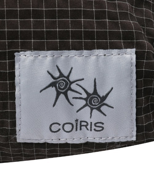 COIRIS（コイリス）の「◇COIRIS◇ブランド直輸入正規品/BENTON グリッド チェック ミニ バックパック BENTON GRID CHECK MINI BACK PACK UNISEX（バックパック/リュック・レディース・ダークブラウン/ブラック・FREE）」の11枚目の写真