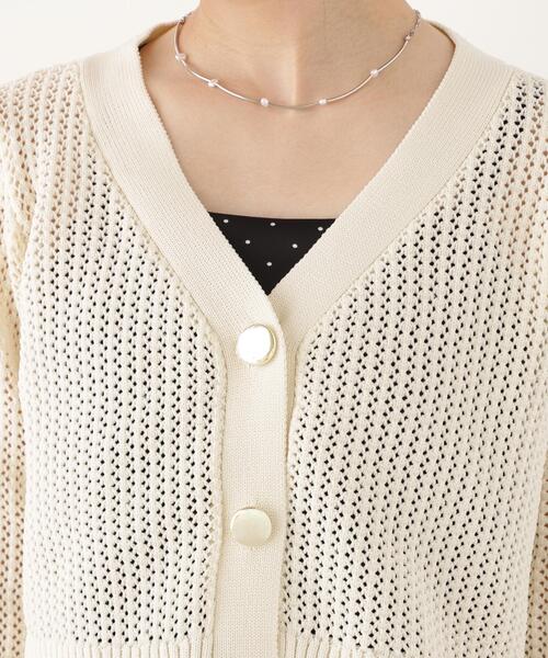 PROPORTION BODY DRESSING(プロポーションボディドレッシング)の「<E>透かし編みカーディガン / 1216274901(カーディガン/ボレロ・レディース・ホワイト系その他/ブラウン・FREE)」の22枚目の写真