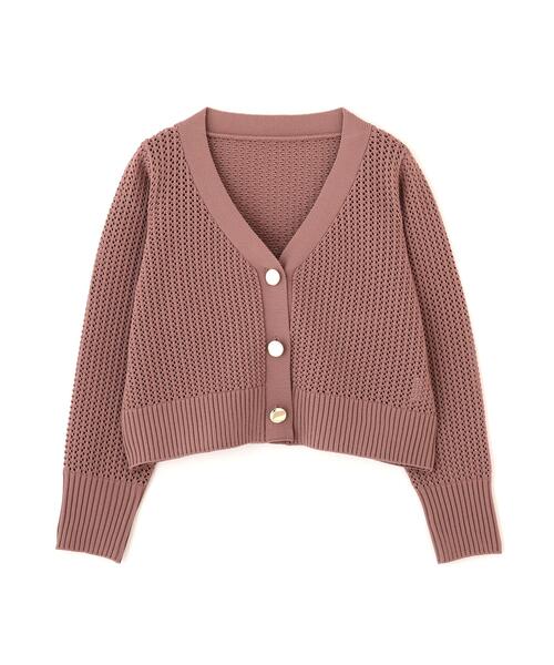 PROPORTION BODY DRESSING(プロポーションボディドレッシング)の「<E>透かし編みカーディガン / 1216274901(カーディガン/ボレロ・レディース・ホワイト系その他/ブラウン・FREE)」の11枚目の写真
