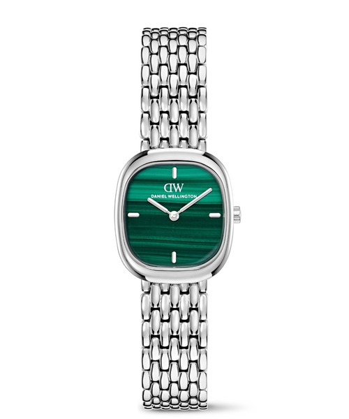 Daniel Wellington(ダニエルウェリントン)の「CORTA Grain-Link Stone 24x28MM レディース腕時計(アナログ腕時計・レディース・ピンクゴールド/シルバー・ONE SIZE)」の2枚目の写真