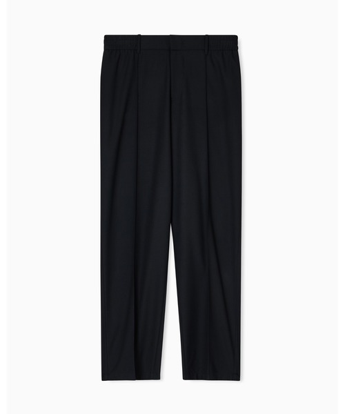 ARMANI EXCHANGE(アルマーニエクスチェンジ)の「【A|X アルマーニ エクスチェンジ】ストレッチウールブレンド イージーテーパードスラックス(スラックス・メンズ・ブラック・30inch/32inch)」の5枚目の写真