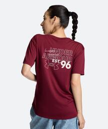 UAテック グラフィック ボックス ショートスリーブ Tシャツ(トレーニング/レディース)