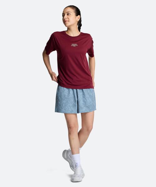 UNDER ARMOUR(アンダーアーマー)の「UAテック グラフィック ボックス ショートスリーブ Tシャツ(トレーニング/レディース)(Tシャツ/カットソー・レディース・レッド系・L/M/XL/S)」の3枚目の写真