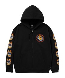 HUF（ハフ）の「huf X SPITFIRE CHROME HEAD FULL ZIP HOODIE（パーカー）」