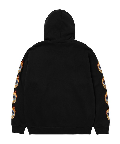 HUF(ハフ)の「huf X SPITFIRE CHROME HEAD FULL ZIP HOODIE(パーカー・メンズ・ブラック・L/M/S/XXL/XL)」の4枚目の写真