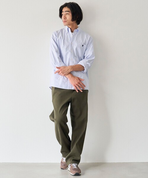 coen(コーエン)の「【ストレッチ】楽シェフブラッシュドツイル イージーパンツ(その他パンツ・メンズ・ベージュ/ブラック/ダークグレー/ダークグリーン・L/XL/S/M)」の15枚目の写真