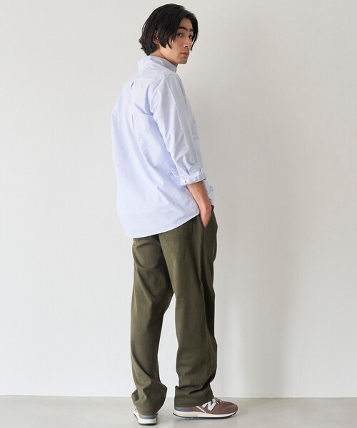 coen(コーエン)の「【ストレッチ】楽シェフブラッシュドツイル イージーパンツ(その他パンツ・メンズ・ベージュ/ブラック/ダークグレー/ダークグリーン・L/XL/S/M)」の16枚目の写真