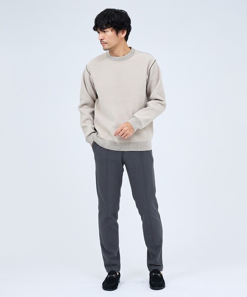 g-stage（ジーステージ）の「【G-STAGEコラボ】コーデュロイ ストレッチ スラックス / セットアップ対応（スラックス・メンズ・グレー/ネイビー・44/46/48/50）」の13枚目の写真