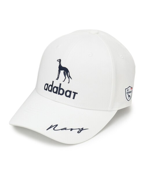adabat(アダバット)の「【ADABAT NAVY】TOUR CAP(キャップ・メンズ・ブラック/ベージュ/ホワイト・00)」の1枚目の写真