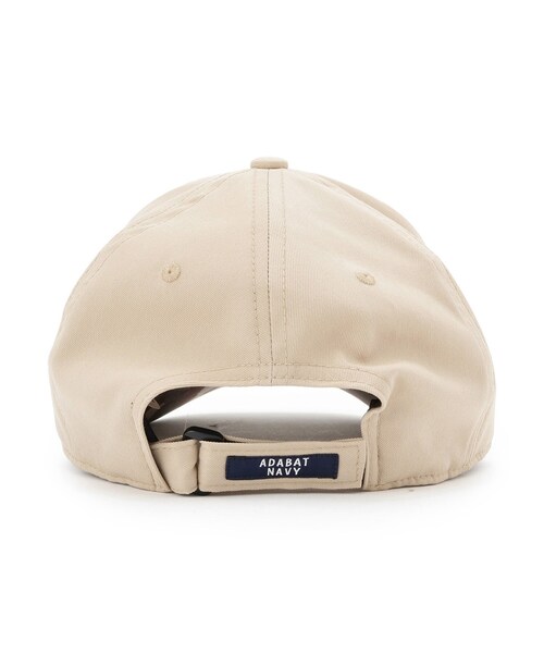 adabat(アダバット)の「【ADABAT NAVY】TOUR CAP(キャップ・メンズ・ブラック/ベージュ/ホワイト・00)」の10枚目の写真