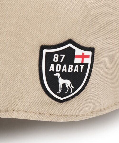 adabat(アダバット)の「【ADABAT NAVY】TOUR CAP(キャップ・メンズ・ブラック/ベージュ/ホワイト・00)」の5枚目の写真