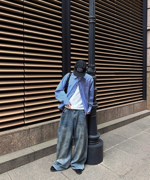 kutir(クティール)の「CROPPED ASSORT CHECK SHIRT/クロップド アソート チェック シャツ(シャツ/ブラウス・メンズ・ブラック/ブルー/ボルドー/グレー・MEDIUM/LARGE)」の8枚目の写真