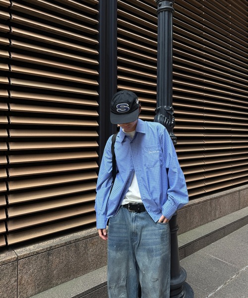 kutir(クティール)の「CROPPED ASSORT CHECK SHIRT/クロップド アソート チェック シャツ(シャツ/ブラウス・メンズ・ブラック/ブルー/ボルドー/グレー・MEDIUM/LARGE)」の13枚目の写真
