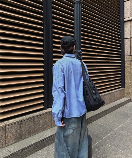 kutir(クティール)の「CROPPED ASSORT CHECK SHIRT/クロップド アソート チェック シャツ(シャツ/ブラウス・メンズ・ブラック/ブルー/ボルドー/グレー・MEDIUM/LARGE)」の11枚目の写真