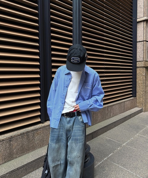 kutir(クティール)の「CROPPED ASSORT CHECK SHIRT/クロップド アソート チェック シャツ(シャツ/ブラウス・メンズ・ブラック/ブルー/ボルドー/グレー・MEDIUM/LARGE)」の10枚目の写真