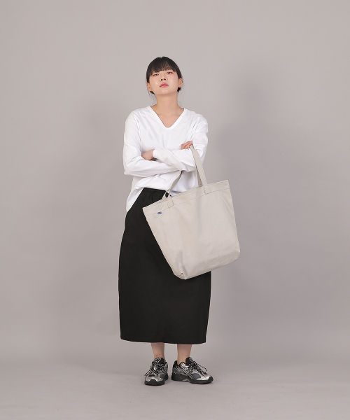 SAINTCREW(セントクルー)の「ポケットレスビッグサイズトラペーズエコバッグBPL-164オートミール(エコバッグ/サブバッグ・レディース・その他・フリー)」の3枚目の写真