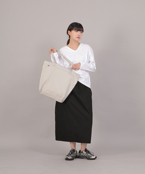 SAINTCREW(セントクルー)の「ポケットレスビッグサイズトラペーズエコバッグBPL-164オートミール(エコバッグ/サブバッグ・レディース・その他・フリー)」の8枚目の写真